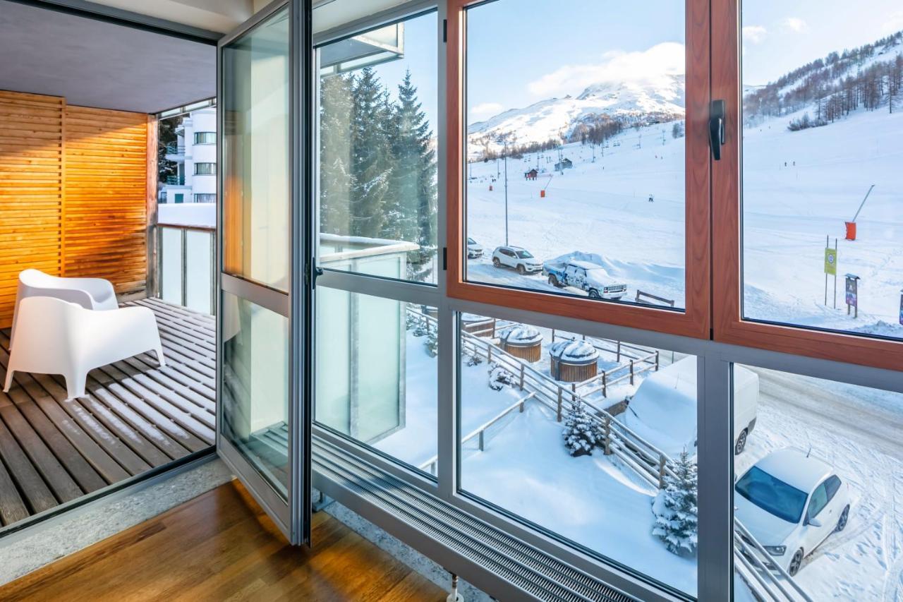 Terrazza Su Sestriere Lux Apartman Kültér fotó